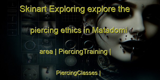 Skinart Exploring explore the piercing ethics in Matadomi area | PiercingTraining | PiercingClasses | SkinartTraining-Japan